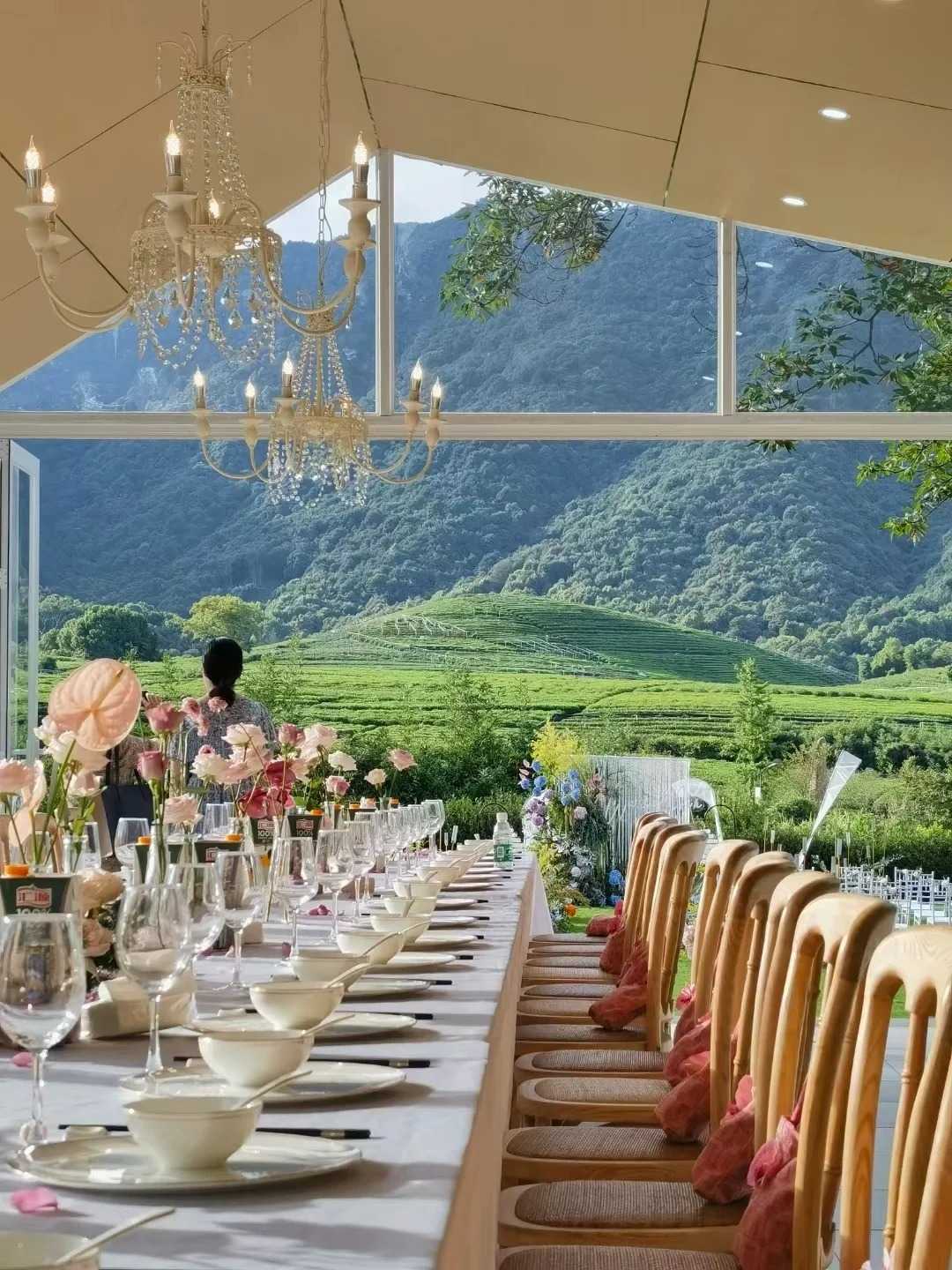 Glamping Tents for a Wedding
