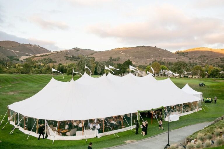 Glamping Tents for a Wedding