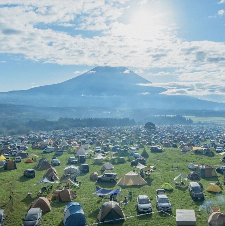 A Glamping Trip at Music Festival