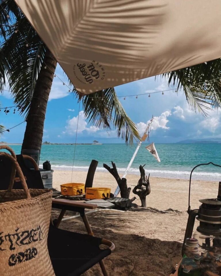 Glamping On The Beach