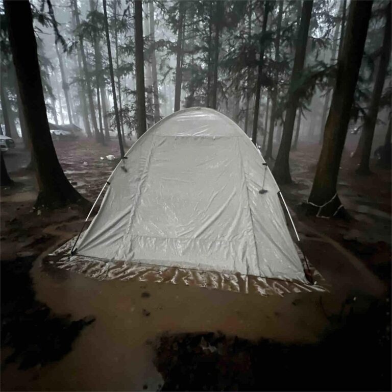 Keep Your Tent Floor Dry