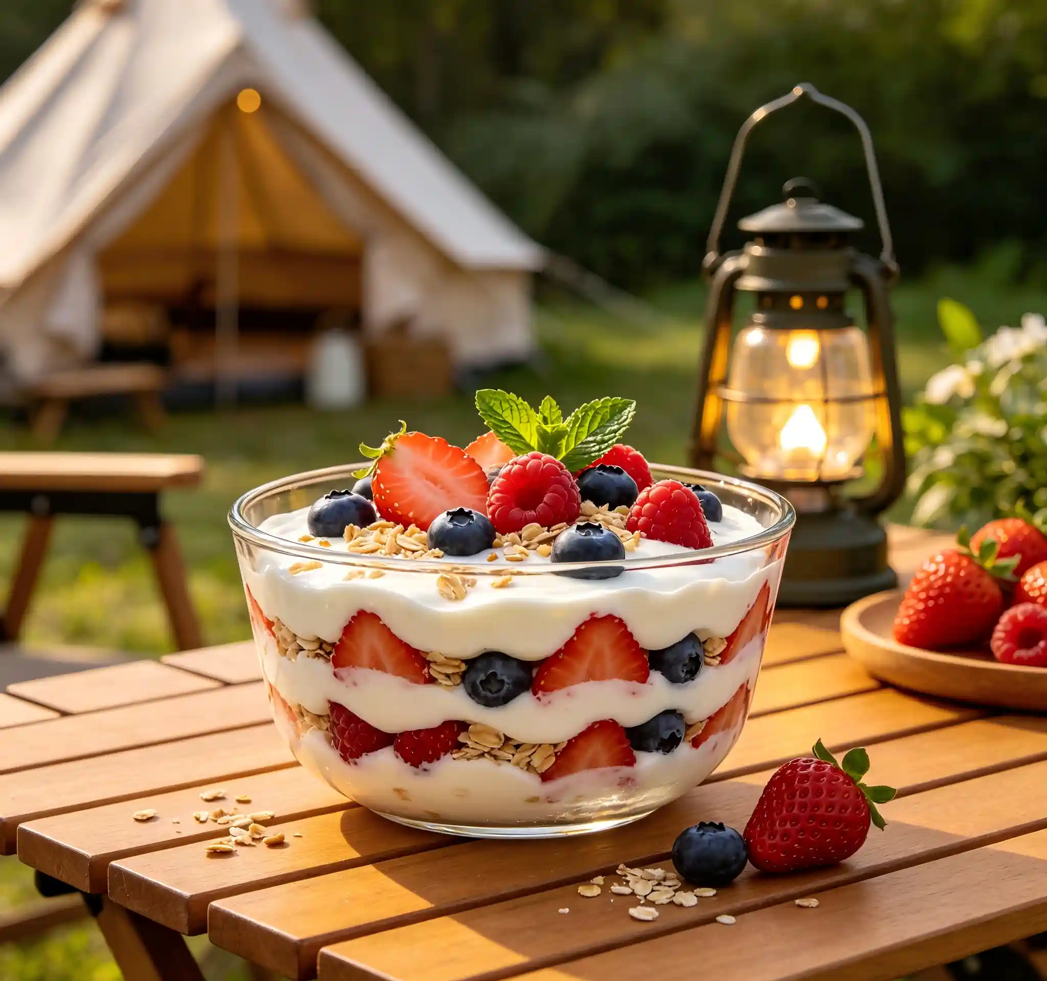 Fresh & Layered Fruit and Yogurt Parfaits