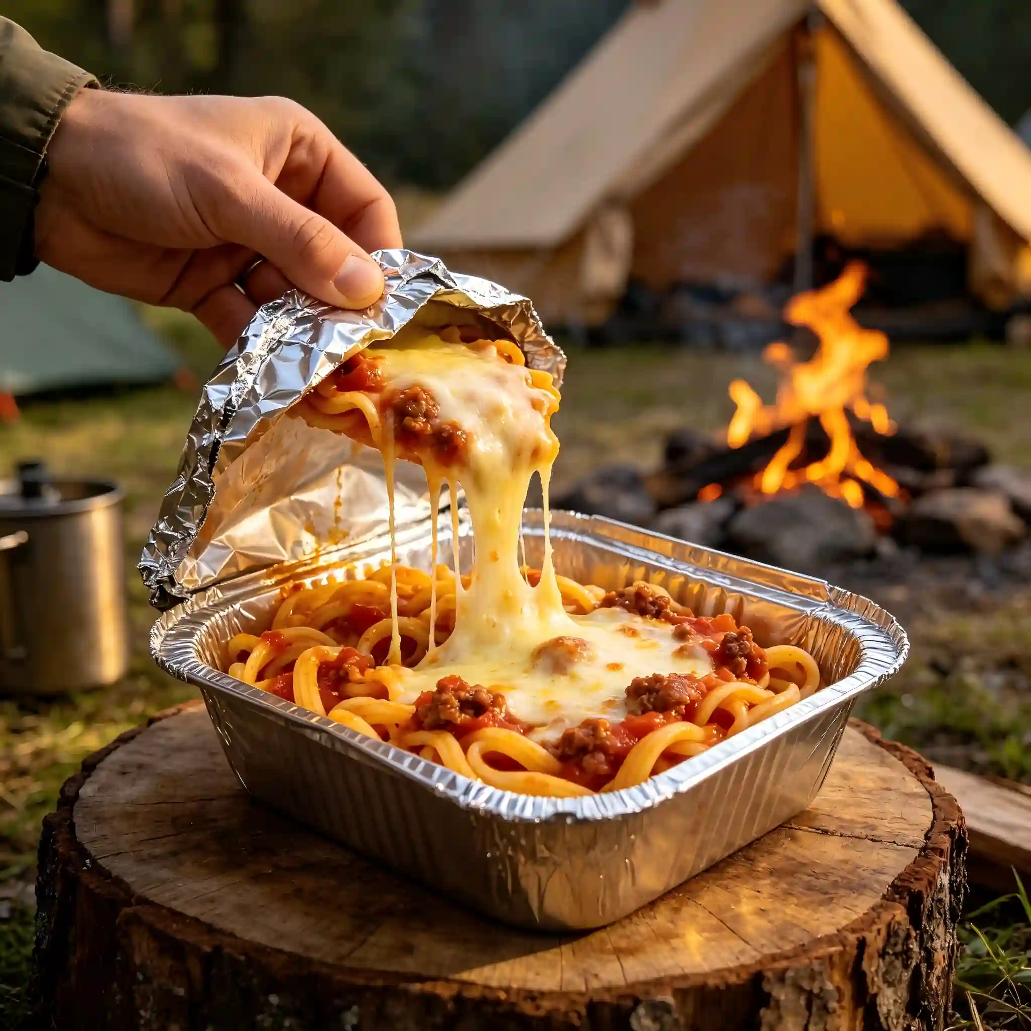The Easiest Campfire Mac and Cheese