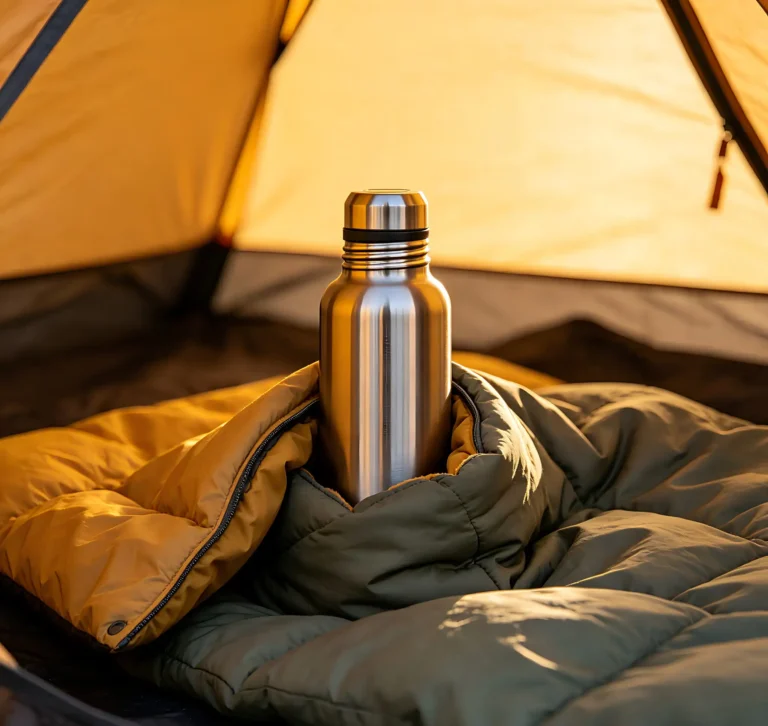 Using a Hot Water Bottle in Your Sleeping Bag: Where to Place It For Max Heat?