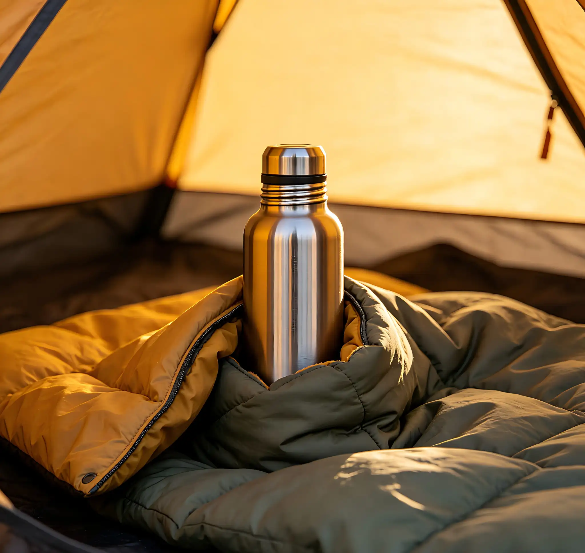 Using a Hot Water Bottle in Your Sleeping Bag: Where to Place It For Max Heat?