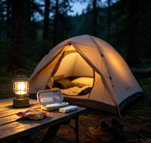 10 Things You Should Never Leave Inside Your Tent Overnight