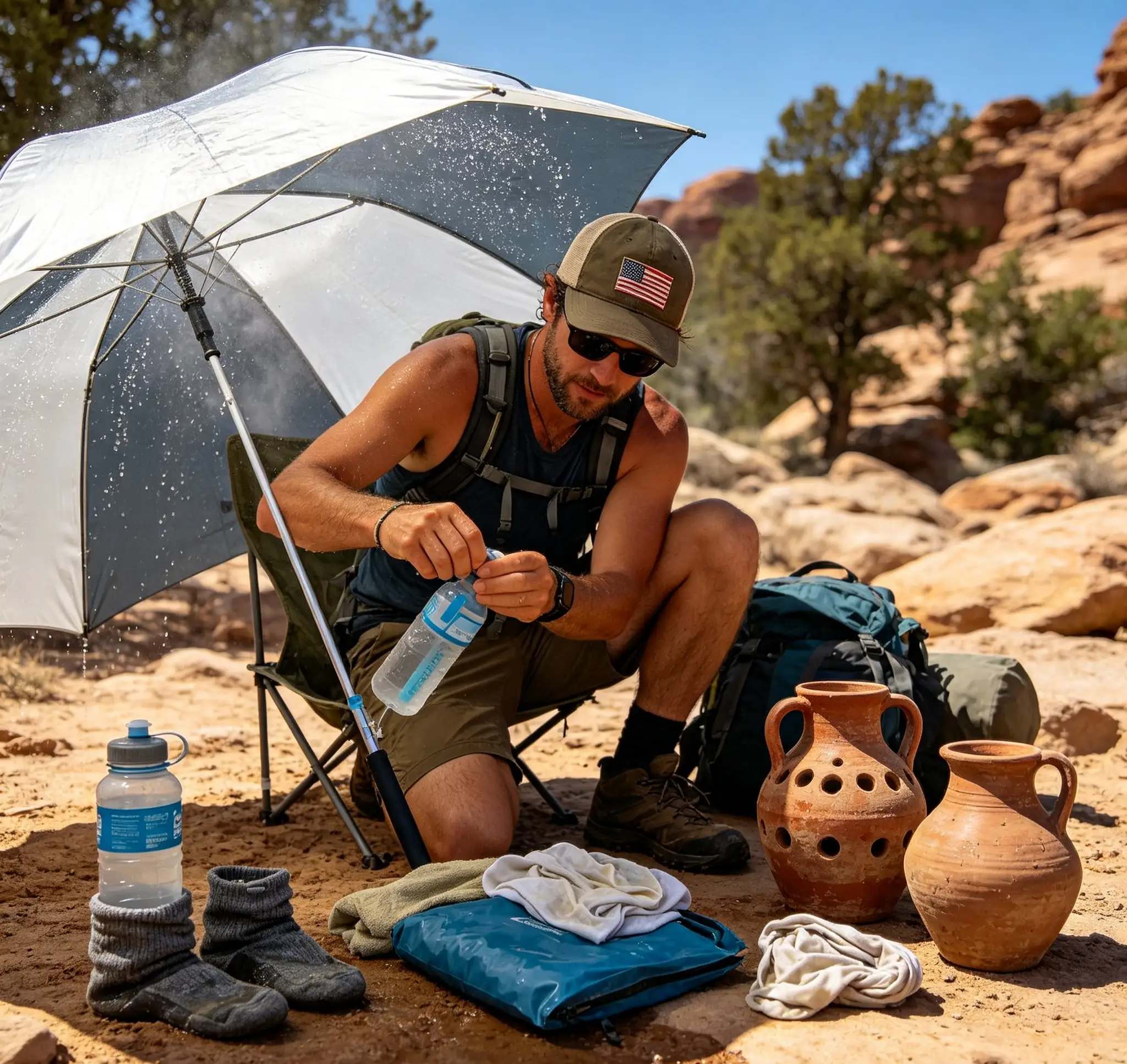 8 Evaporation‑Cooling Hacks for Icy Water on a Scorching Trail