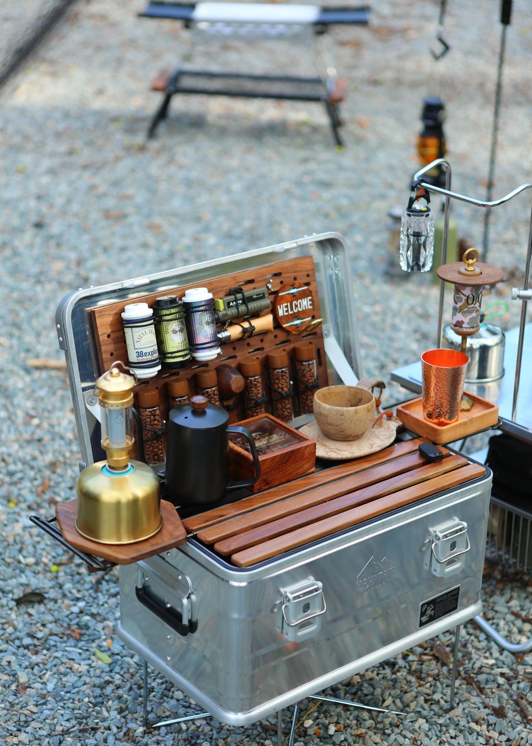 44 Coffee Box Concepts That Make Camp Mornings Magical
