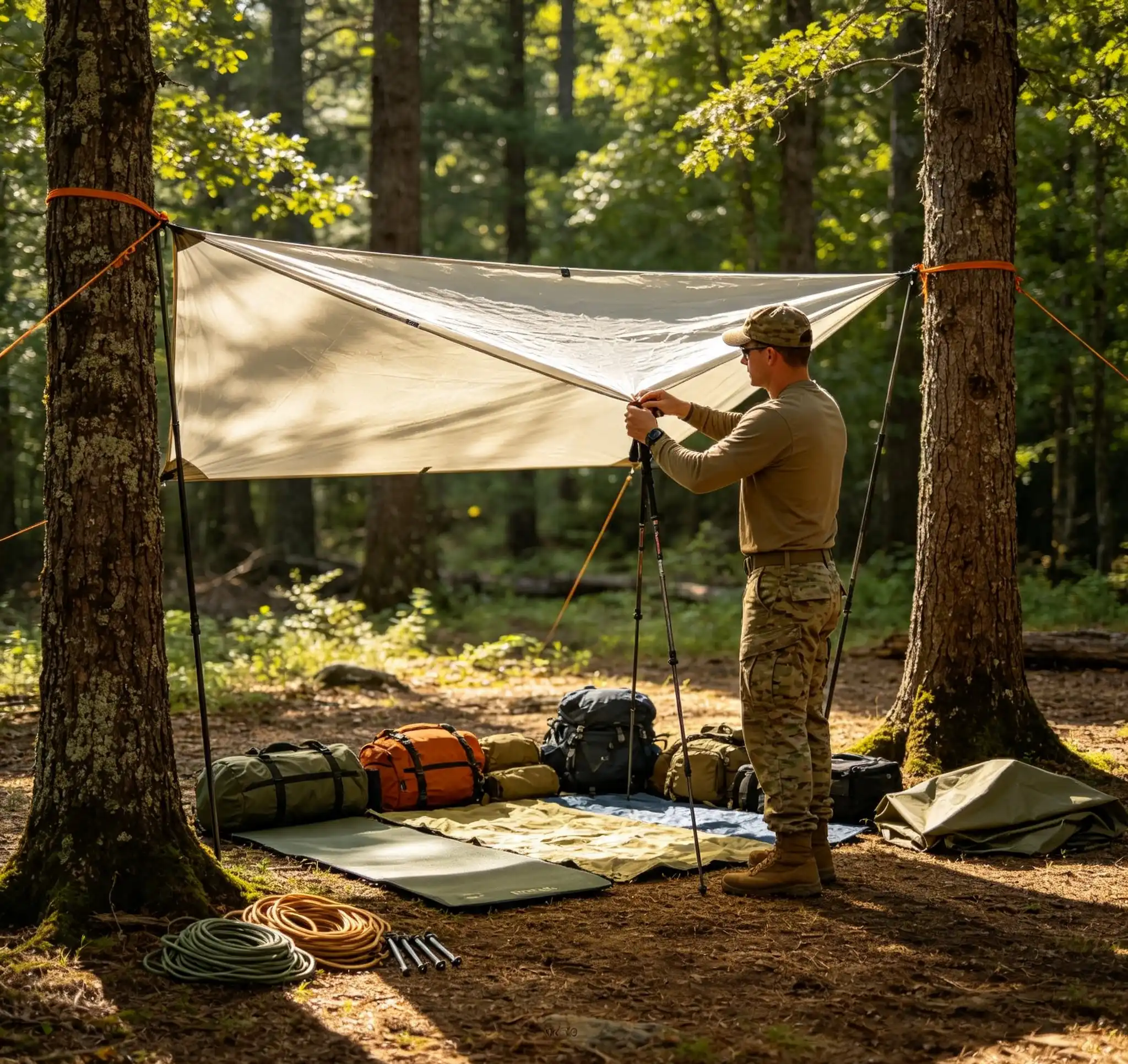 9 Ways Your Rainfly Alone Becomes a Life-Saving Shelter