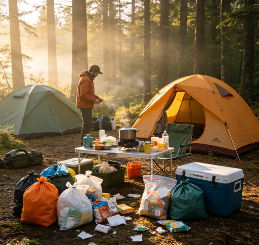 The Ultimate Guide to a Clean Campsite With Zero Trash Bags (9 Survival Hacks)